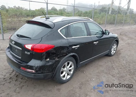 2010 Infiniti Ex35 Journey z USA, uszkodzony, nr VIN JN1AJ0HR9AM750496